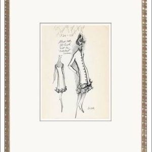 Vintage Women’s Fashion Sketches